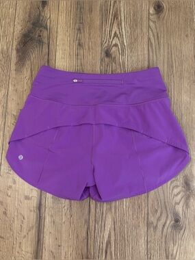 Lululemon Speed Up High Rise Shorts 4" In Moonlit Magenta Size 6